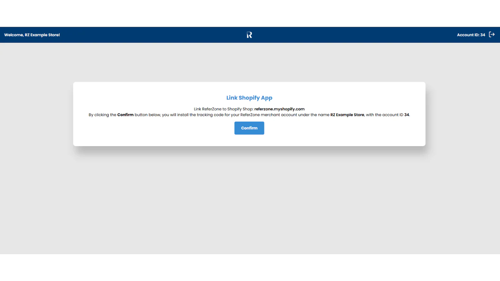 ReferZone Shopify App Screenshot 2